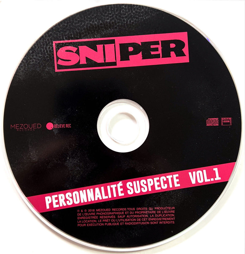 Sniper CD Personnalité Suspecte Vol.1