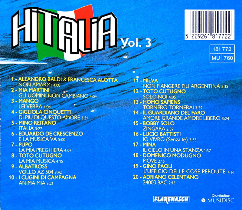 Compilation CD Hitalia Vol. 3