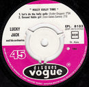 Lucky Jack And His Orchestra ‎7" Hully Gully Time - France (VG+/VG+)
