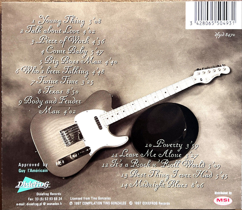 Tino Gonzales CD A Heart Full Of Blues