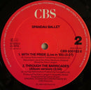 Spandau Ballet 12" Through The Barricades (Extended Version) - Holland (VG+/M)