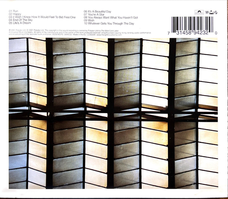 Lighthouse Family CD Whatever Gets You Through The Day