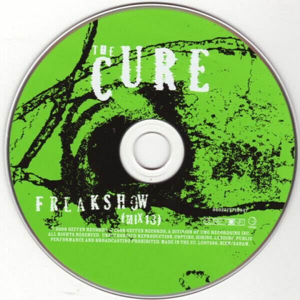 The Cure ‎CD Single Freakshow - Europe (M/M)