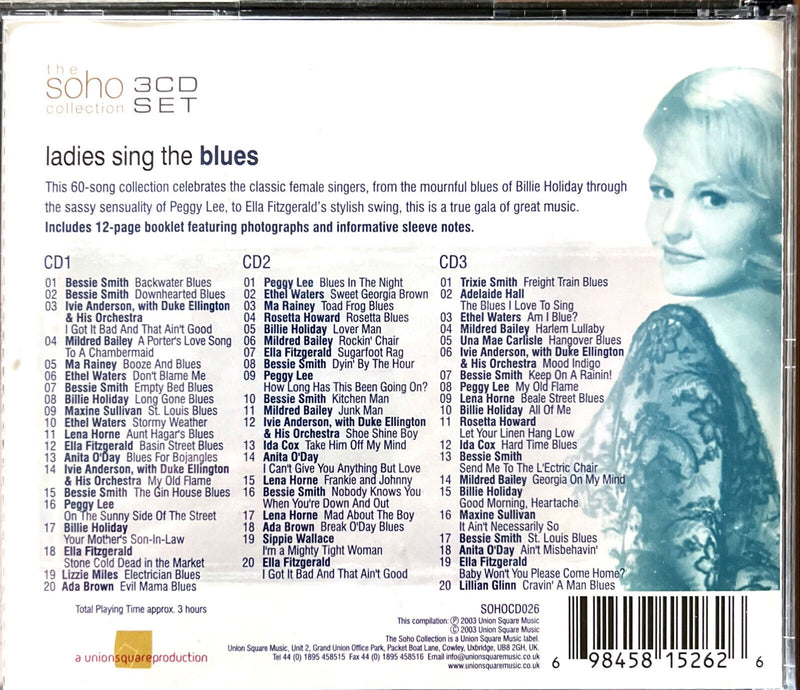 Various 3xCD Ladies Sings The Blues