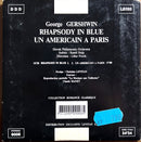 George Gershwin CD Rhapsody In Blue - Un Americain A Paris