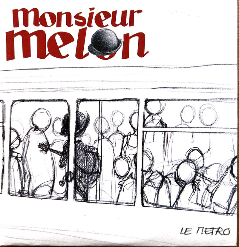 Monsieur Melon CD Single Le Métro - Promo