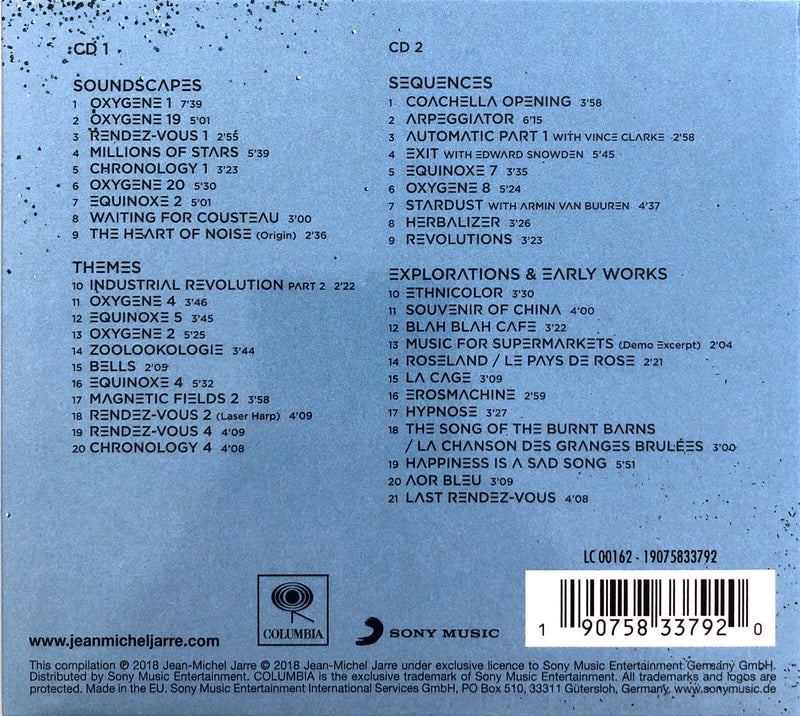 Jean-Michel Jarre ‎2xCD Planet Jarre (50 Years Of Music) - Deluxe Edition