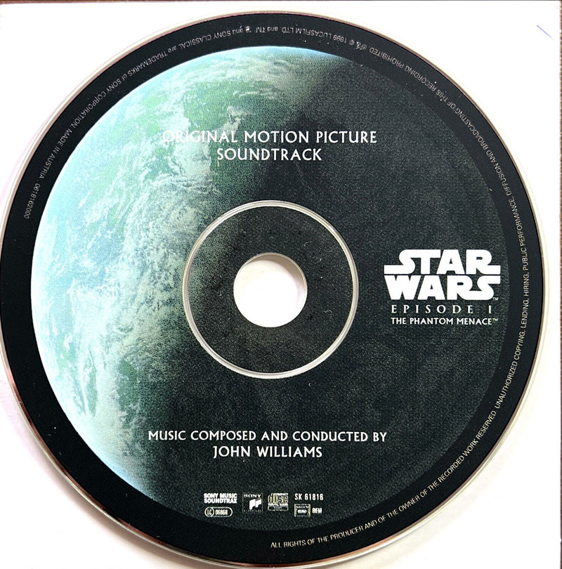 John Williams, London Symphony Orchestra CD Star Wars - Episode I: The Phantom M