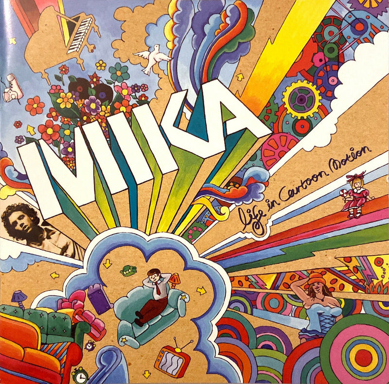 MIKA CD Life In Cartoon Motion - Super Jewel Box - Europe (M/M)