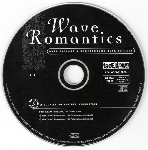 Compilation 2xCD Wave Romantics - Germany (M/M)