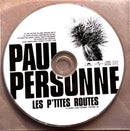 Paul Personne CD Single Les P'tites Routes - Promo