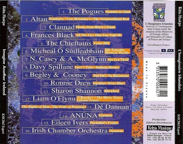 Compilation CD L'Imaginaire Irlandais - France (M/VG+)