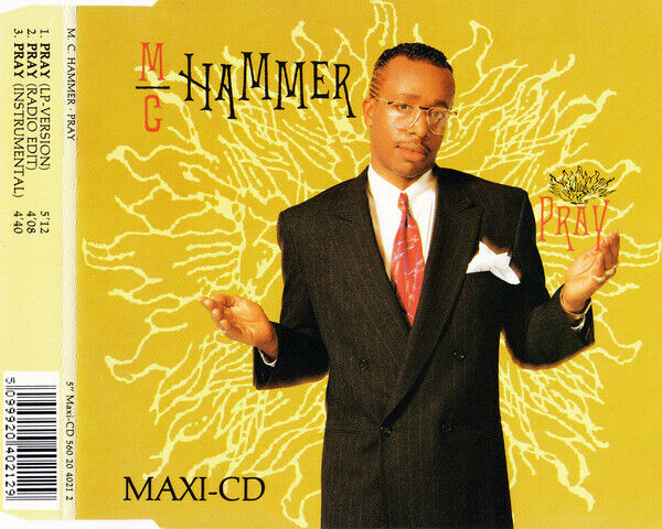 M. C. Hammer Maxi CD Pray - Germany (EX+/EX+)