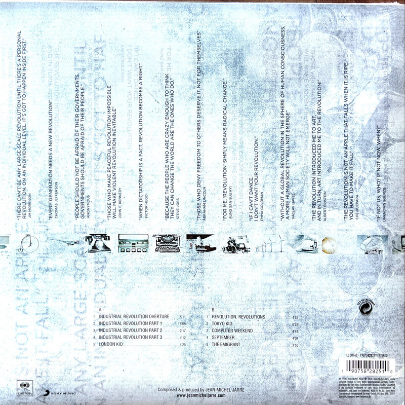 Jean-Michel Jarre LP Revolutions