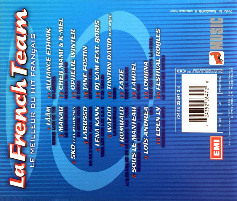 La French Team CD Le Meilleur Du Hit Français - France (M/M)