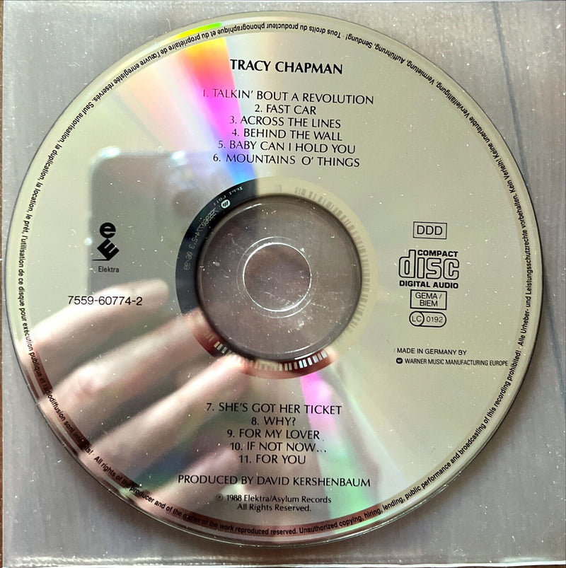 Tracy Chapman CD Tracy Chapman