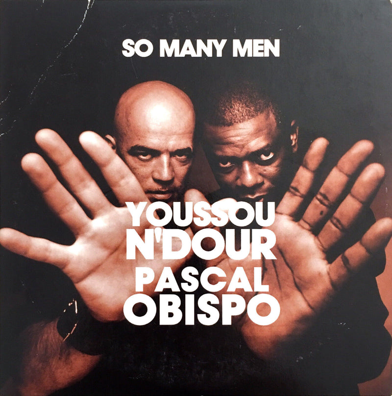 Youssou N'Dour, Pascal Obispo CD Single So Many Men - France (VG+/EX+)