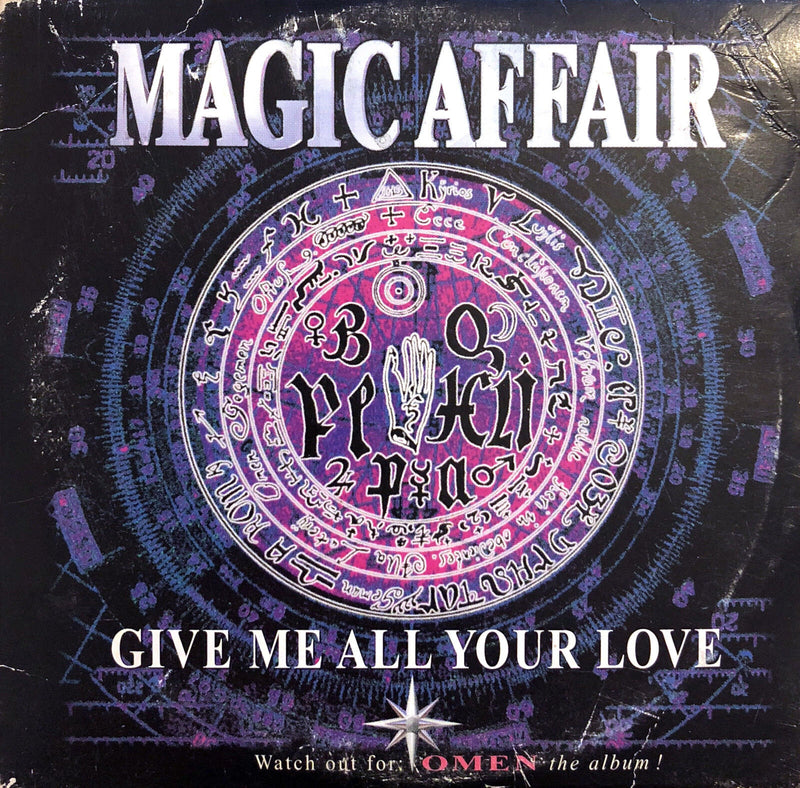 Magic Affair CD Single Give Me All Your Love - Europe (VG/G)