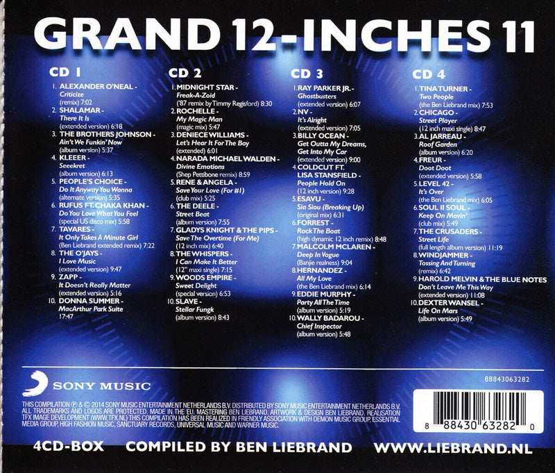 Ben Liebrand 4xCD Grand 12-Inches 11