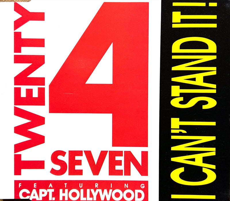Twenty 4 Seven Featuring Capt. Hollywood Maxi CD I Can't Stand It!