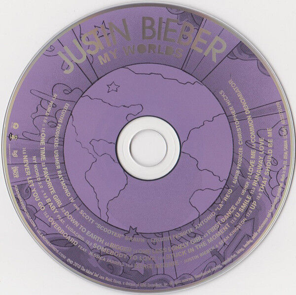 Justin Bieber ‎CD My Worlds - Europe (M/VG+)