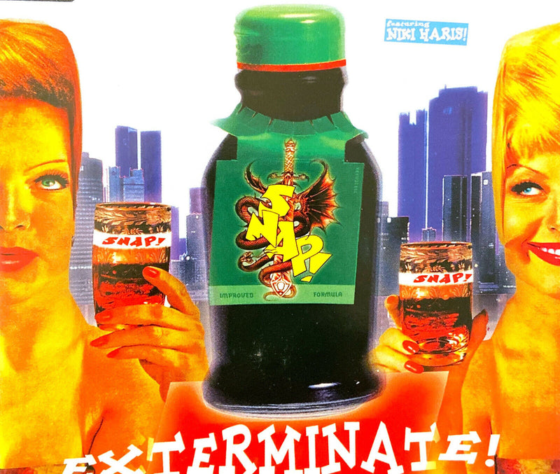 Snap! Featuring Niki Haris ‎Maxi CD Exterminate! - Europe (EX+/VG+)
