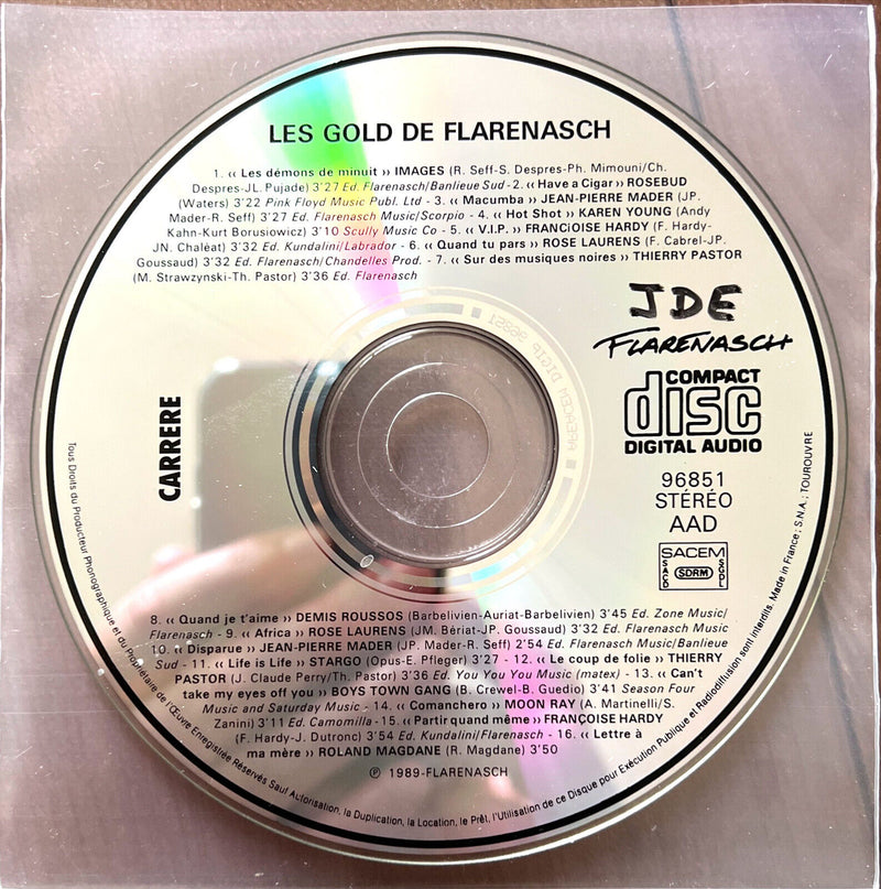 Various CD Les Gold De Flarenasch