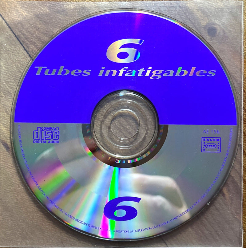 Various CD 6 Tubes Infatigables - Promo