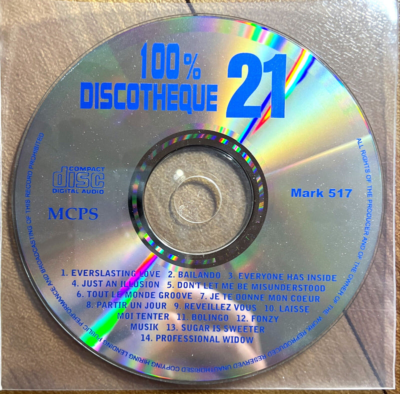 Tony Bram's, Son Orchestre Et Ses Chanteurs CD 100% Discothèque 21