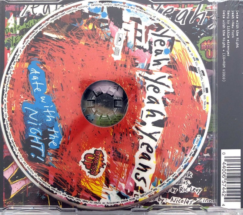 Yeah Yeah Yeahs ‎Maxi CD Date With The Night! - UK (M/M - Scellé)