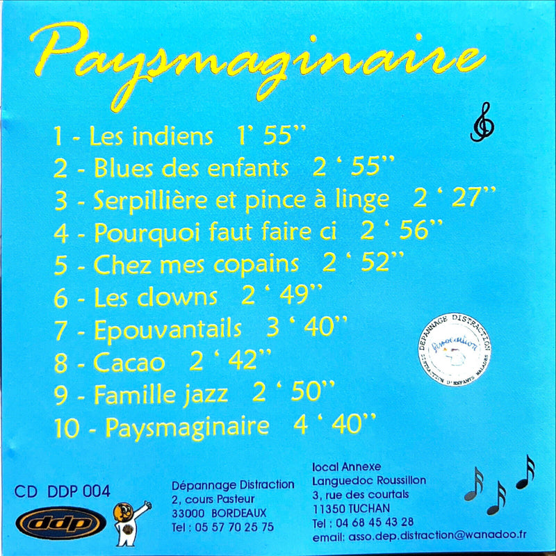 Jamy Benoit CD Paysmaginaire