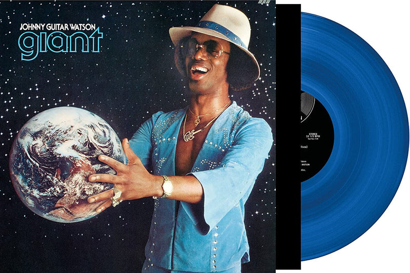 Johnny Guitar Watson LP Giant Blue, Translucent Vinyl