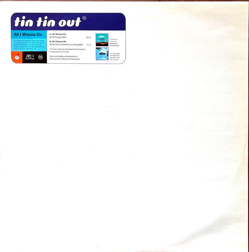 Tin Tin Out 12" All I Wanna Do