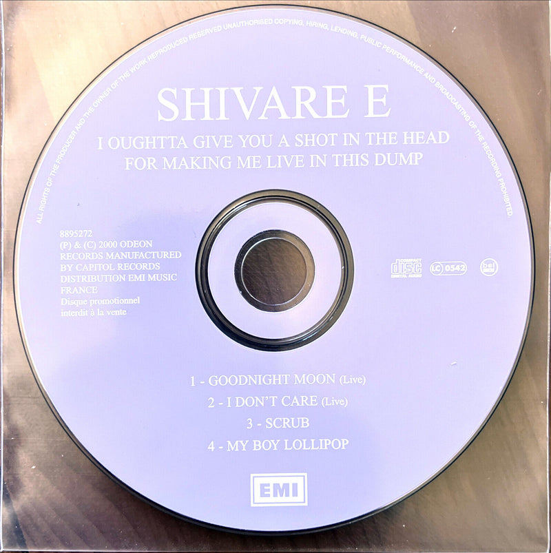 Shivare e CD Sampler I Oughtta Give You A Shot In The Head For Making Me Live In