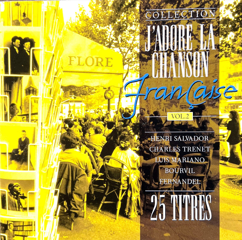 Compilation CD J'adore La Chanson Française Vol. 2