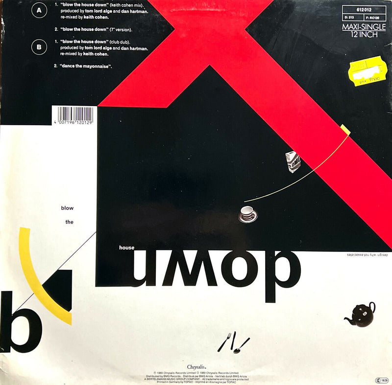 Living In A Box 12" Blow The House Down - Europe