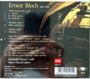 Ernest Bloch, Maristella Patuzzi, Mario Patuzzi CD Music For Violin and Piano