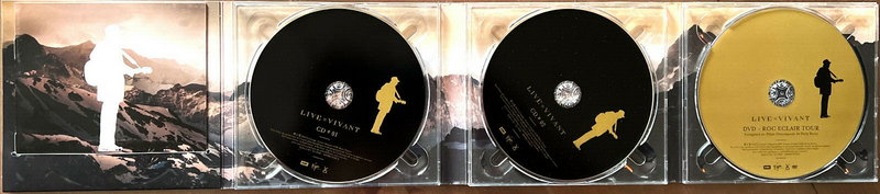 Jean-Louis Aubert 2xCD + DVD Live = Vivant