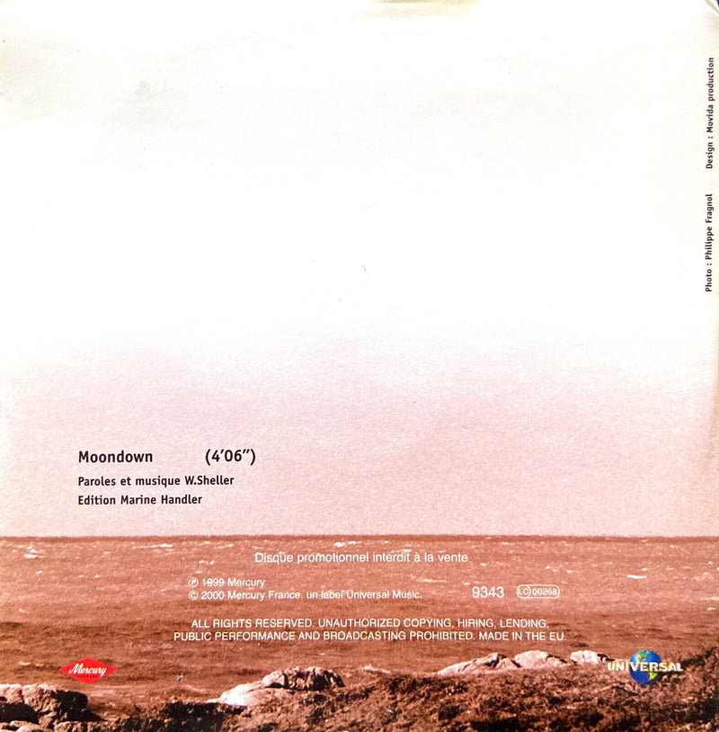 William Sheller ‎CD Single Moondown - Promo - France (VG+/EX+)