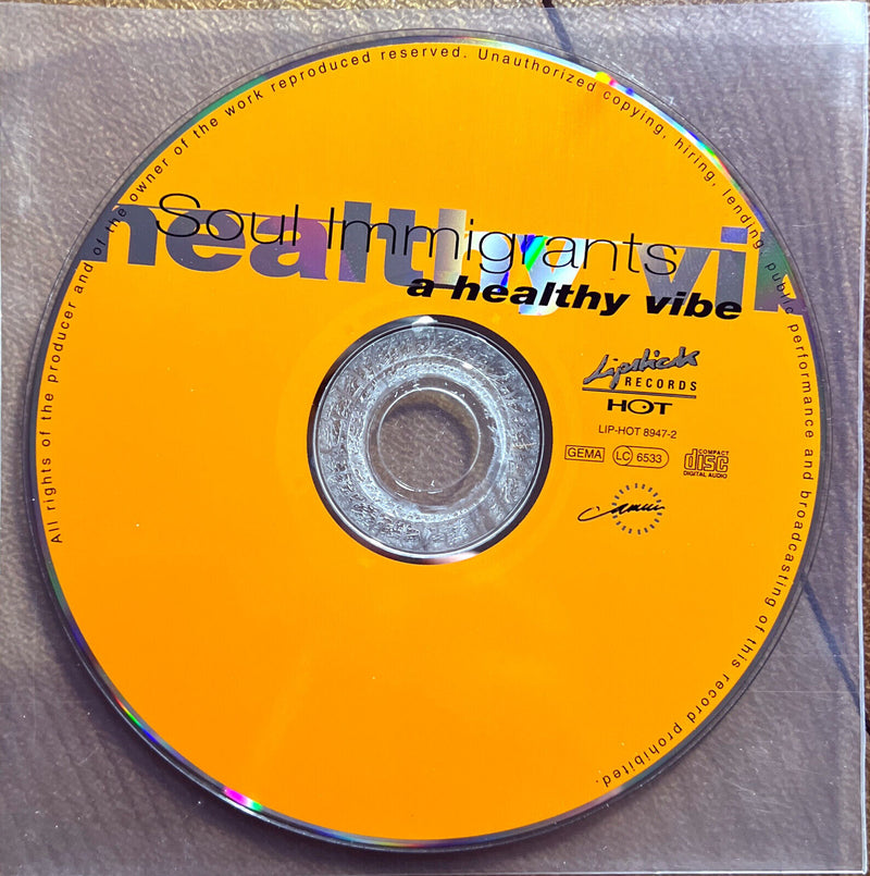 Soul Immigrants CD A Healthy Vibe
