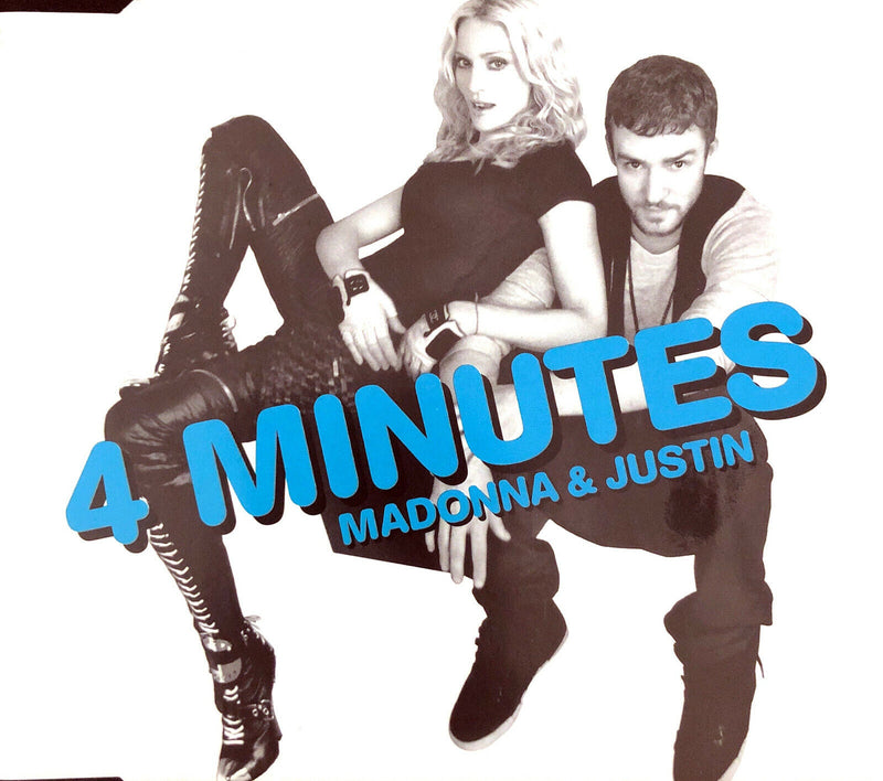 Madonna & Justin Maxi CD 4 Minutes - Europe (M/EX)