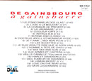 Gainsbourg CD De Gainsbourg À Gainsbarre