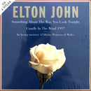 Elton John CD Single Something About The Way You Look Tonight - White CD - Eu