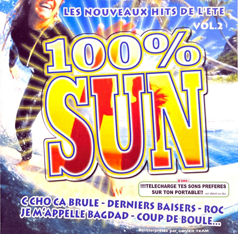 Compilation CD 100% Sun - Vol.2 - France (EX+/VG+)
