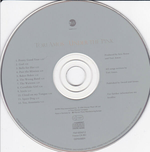 Tori Amos ‎CD Under The Pink - Europe (EX+/EX+)