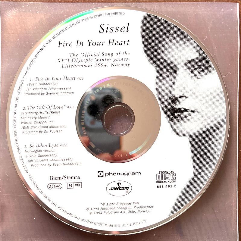 Sissel Maxi CD Fire In Your Heart