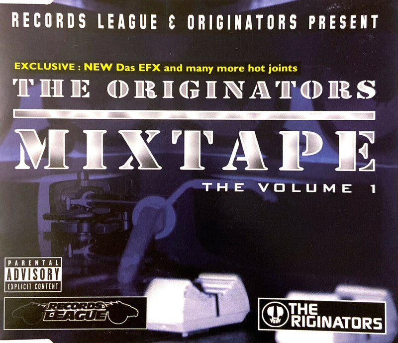 The Originators by Olivier N' Guessan & Dany Bill CD Mixtape The Volume 1