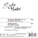 Sofia Mestari ‎CD Single Ce Que Tu M'as Fait - France (EX/EX)