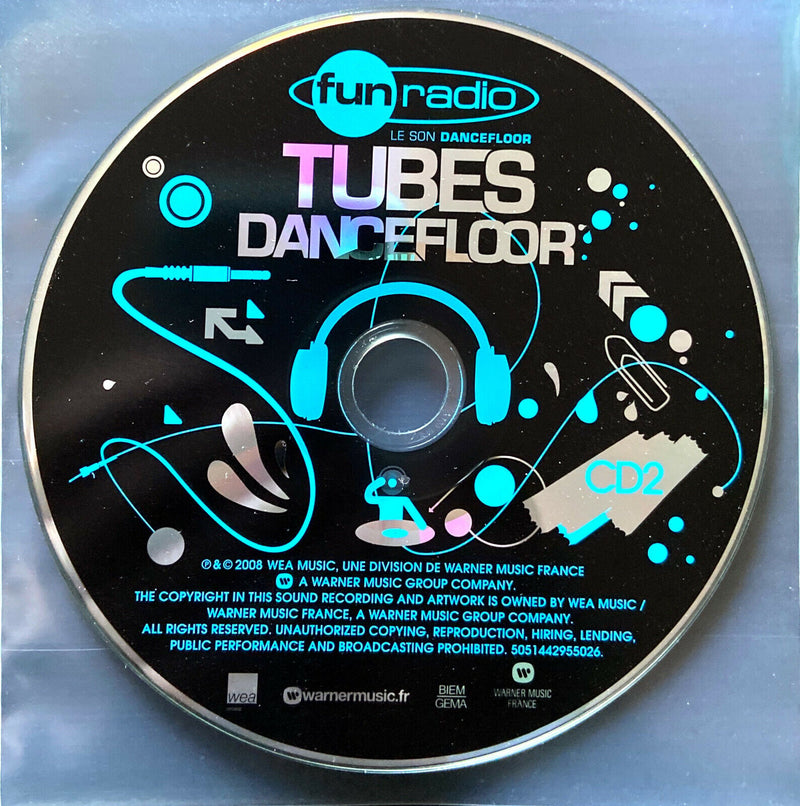 Compilation ‎2xCD Tubes Dancefloor - France (EX/EX+)