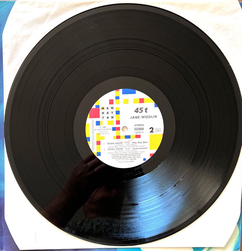Jane Wiedlin 12" Rush Hour (Extended Remix)